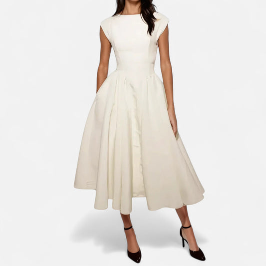 Murphy Mode | Women's  Pleated Midi Dress