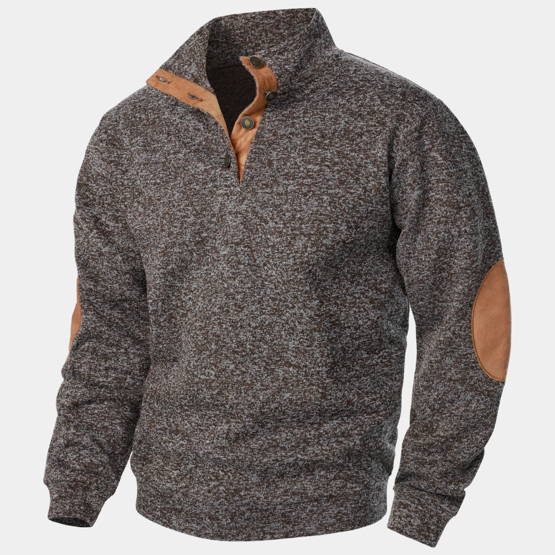 Murphy Mode | Men’s Stand Collar Knitted Sweater