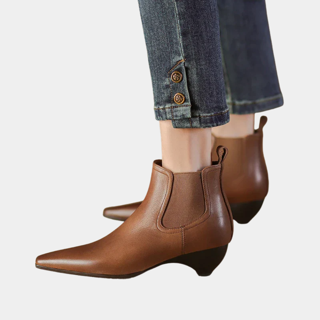 Murphy Mode | Women’s Solid Color Warm Short Boots