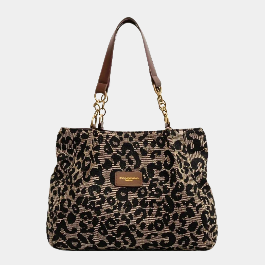 Murphy Mode | Women’s Leopard PU Leather Shoulder Bag