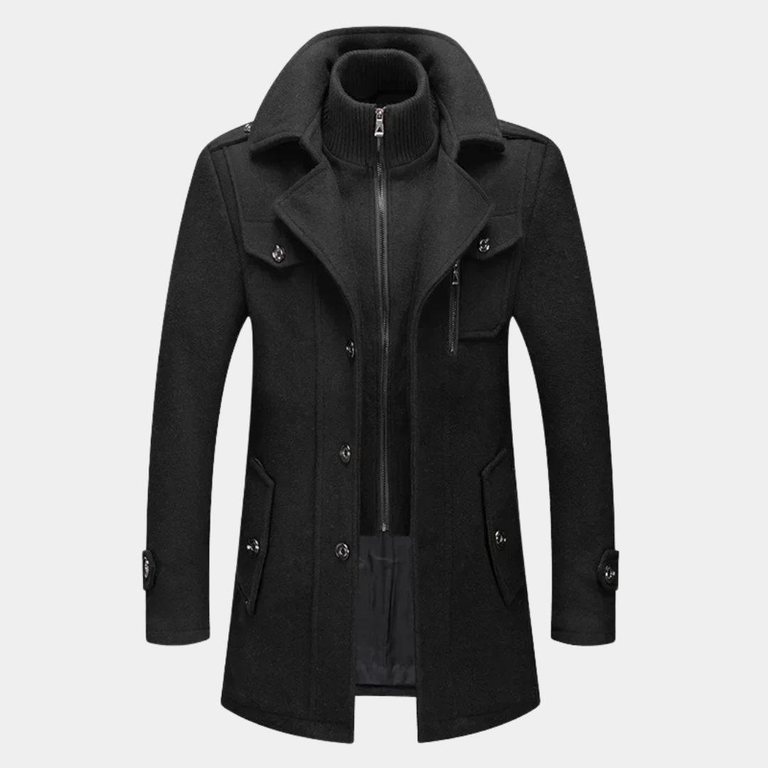 Murphy Mode | Men’s Wool Blend Coat Jacket