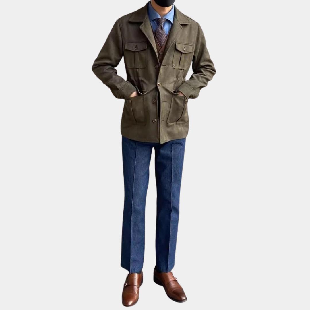 Murphy Mode | Japanese-Style Retro Slim Jacket for Men