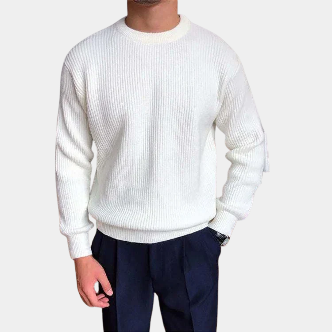 Murphy Mode | Men’s Knitted Round Neck Sweater