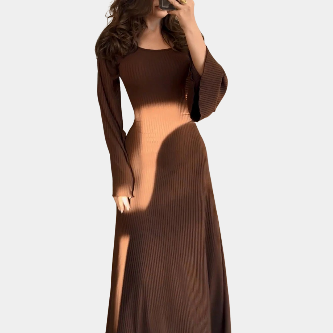 Murphy Mode | Women’s Long Sleeve Knitted Dress