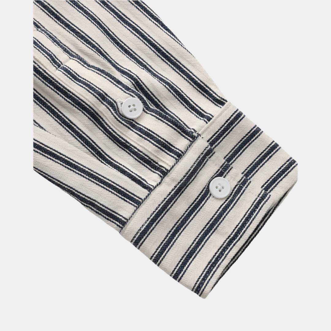 Murphy Mode | Men’s Vertical Stripe Shirt
