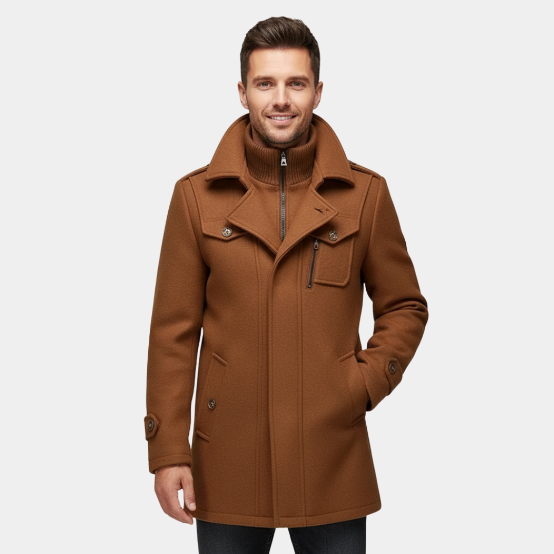 Murphy Mode | Men’s Wool Blend Coat Jacket