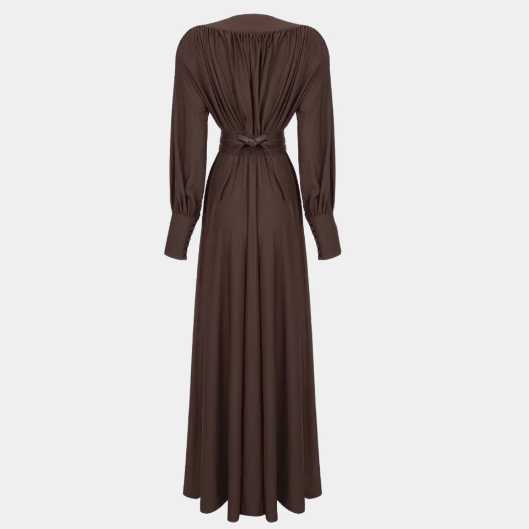 Murphy Mode Studio | Brown Maxi Dress
