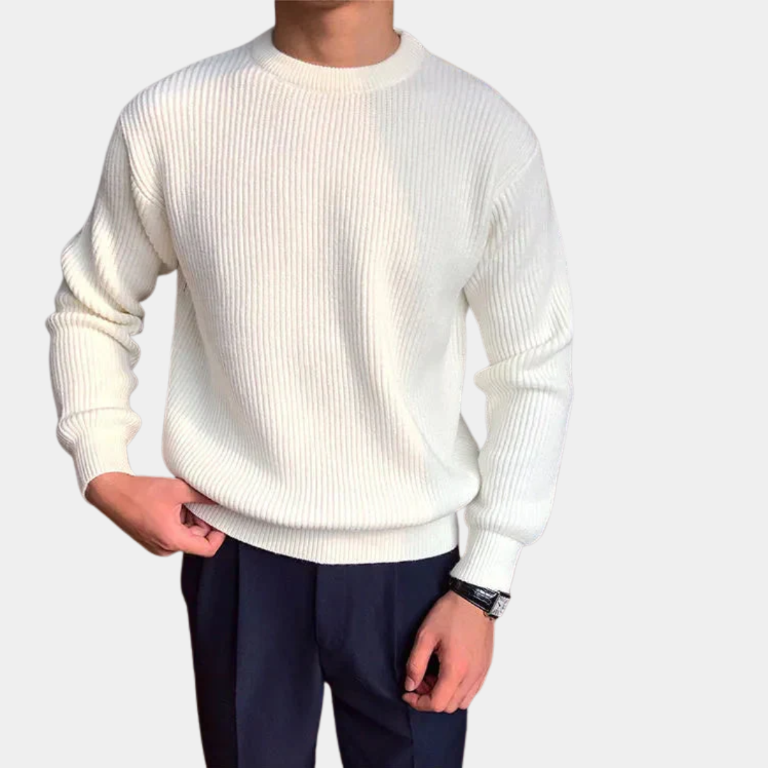 Murphy Mode | Men’s Knitted Round Neck Sweater