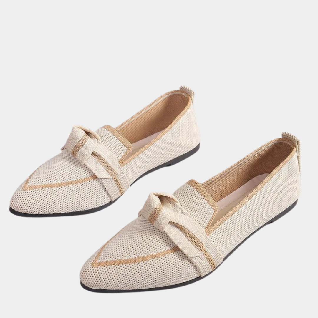 Murphy Mode | Women’s Slip-On Bow Tie Mesh Shoes