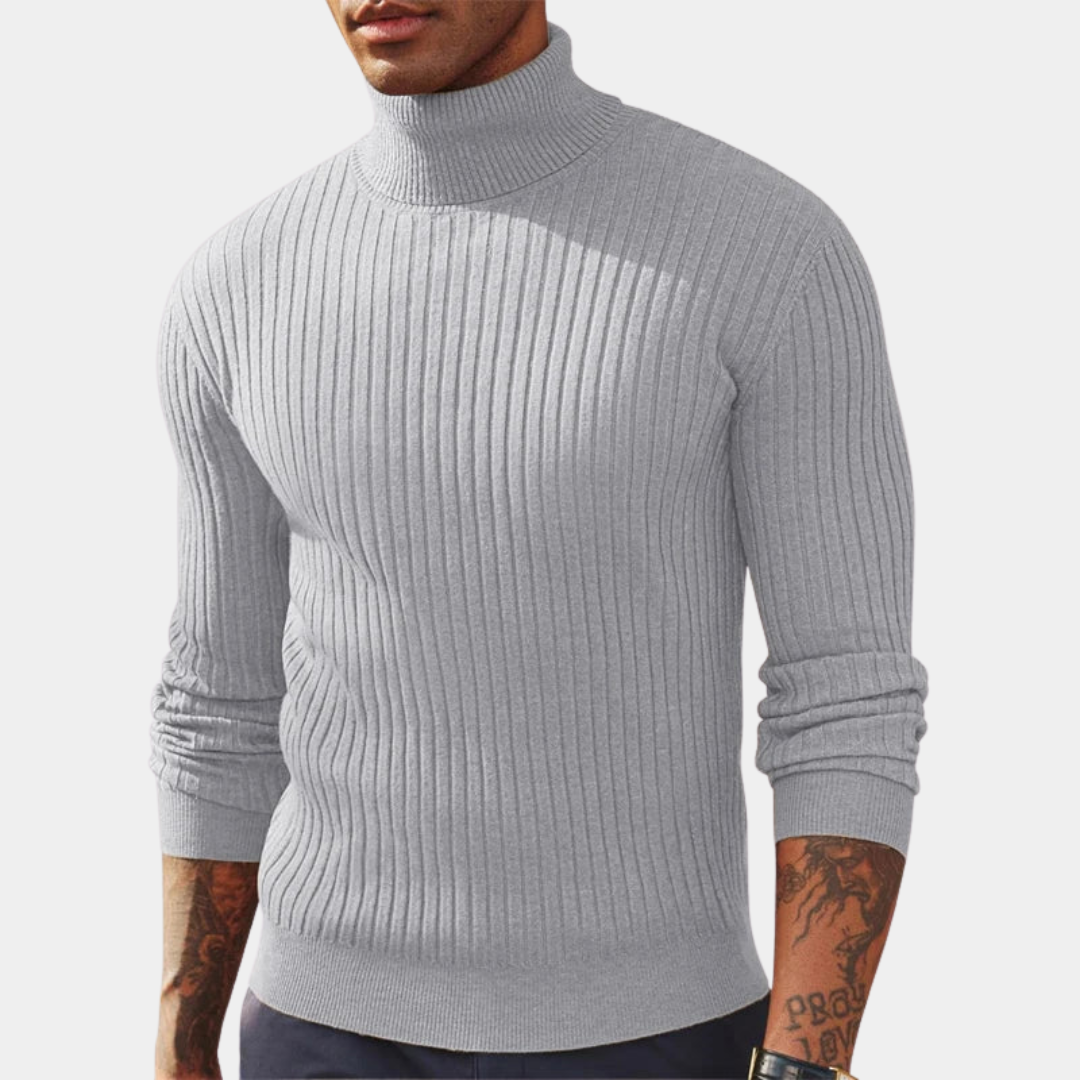 Murphy Mode | Men’s Slim Fit Turtleneck Sweater