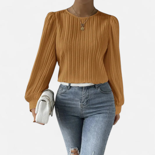 Murphy Mode | Women’s Long‑Sleeve Fitted Top