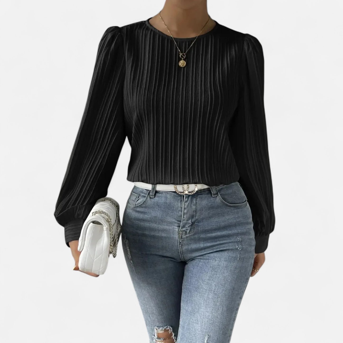 Murphy Mode | Women’s Long‑Sleeve Fitted Top