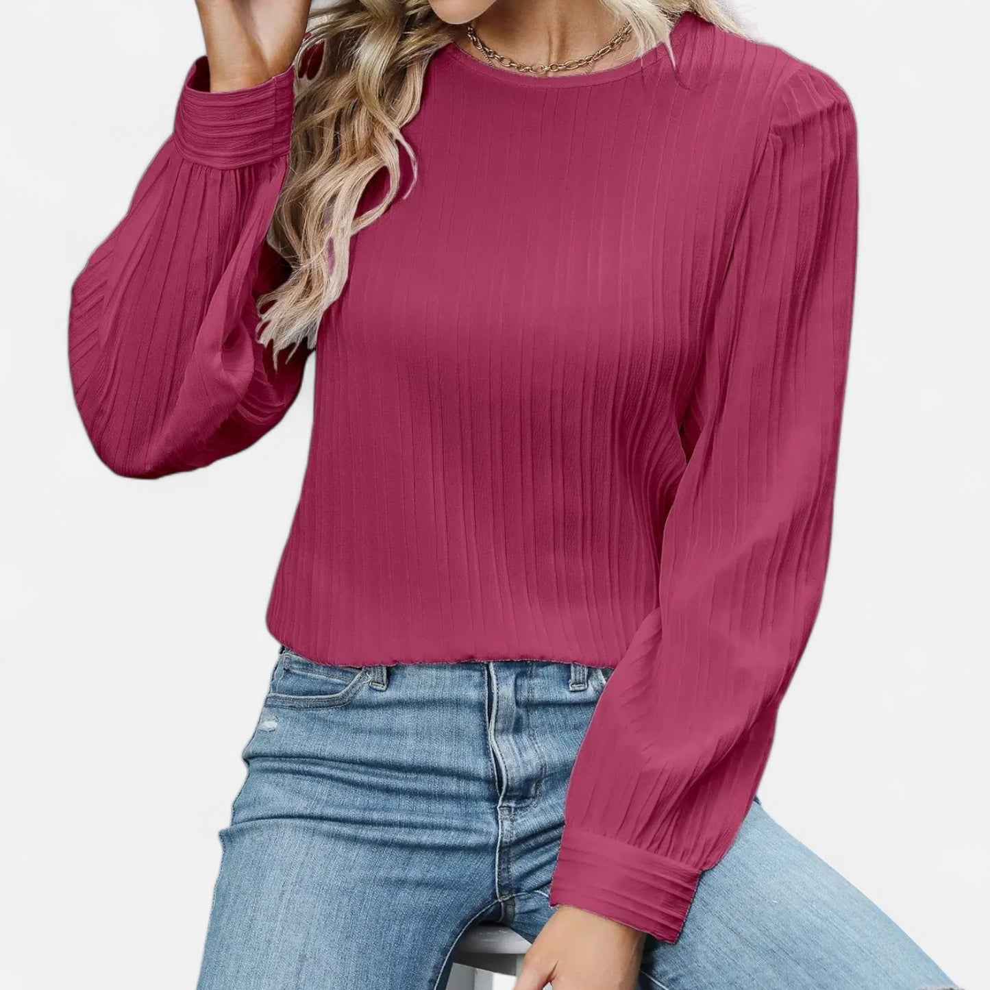 Murphy Mode | Women’s Long‑Sleeve Fitted Top