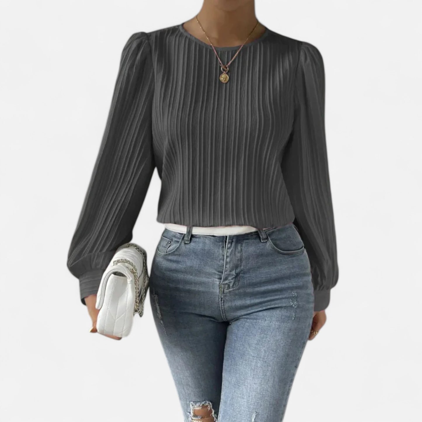Murphy Mode | Women’s Long‑Sleeve Fitted Top