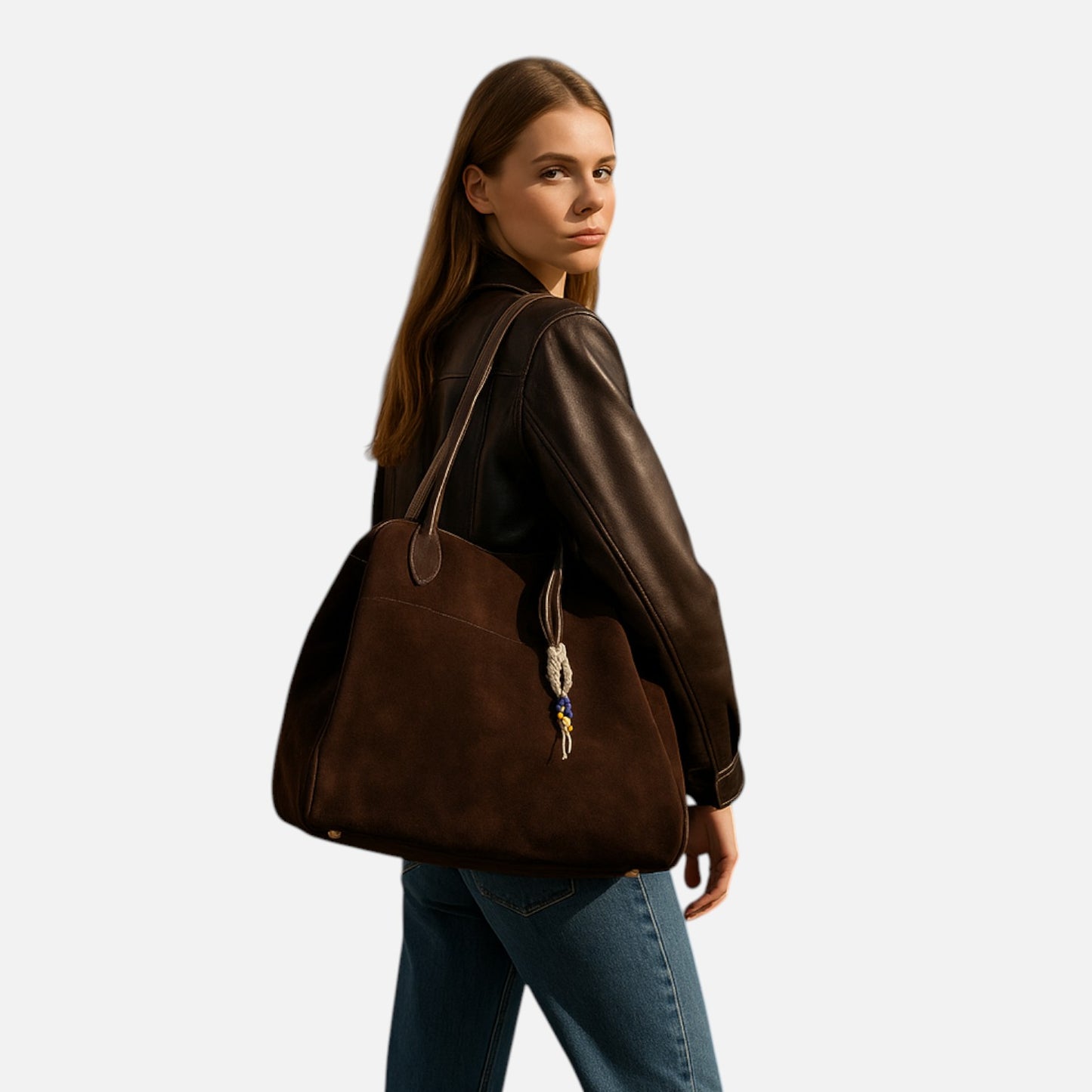Murphy Mode | Women's suede handbag