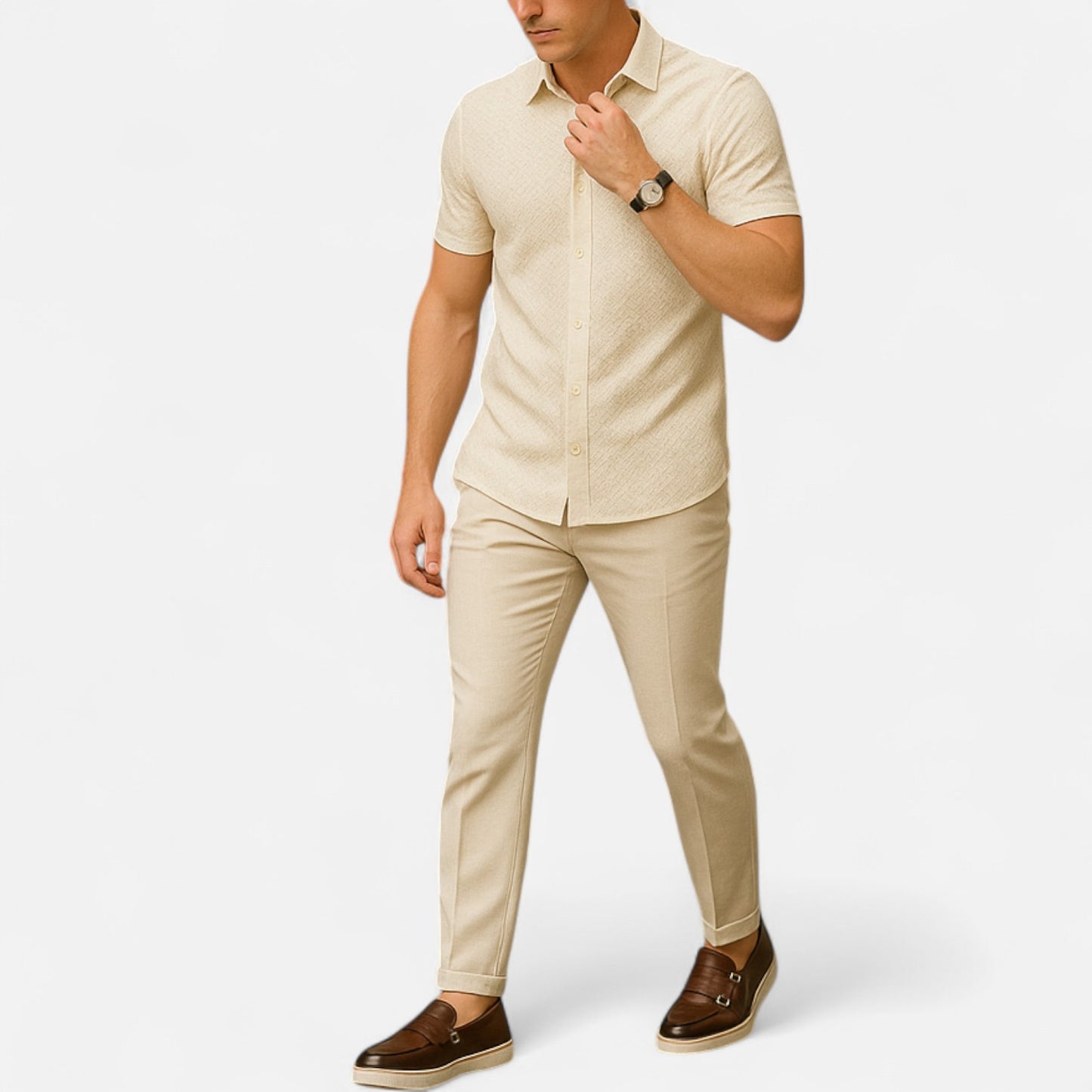 Murphy Mode | Men’s Leather Loafers – Smart Casual Slip-On Shoes