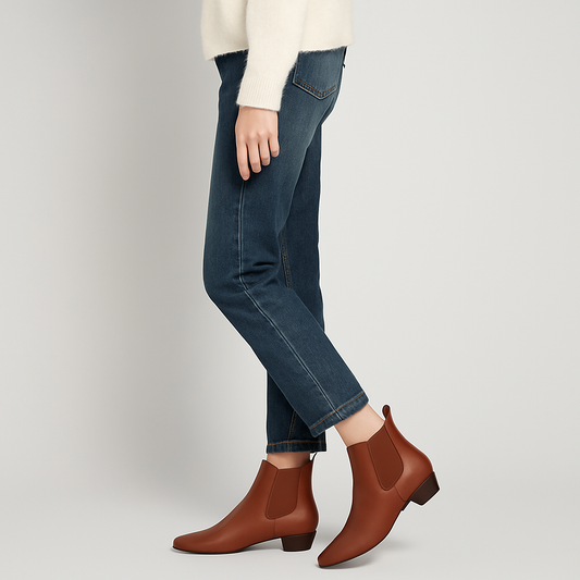 Murphy Mode | Women’s Solid Color Warm Short Boots