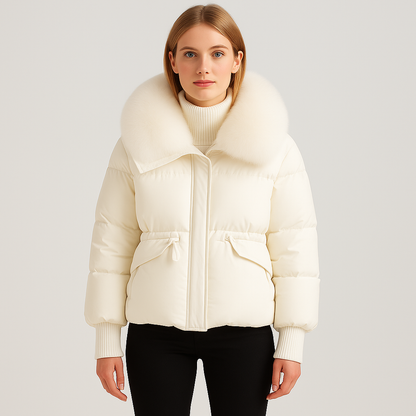 Murphy Mode | Women’s Down Cotton-Padded Fur Collar Winter Jacket