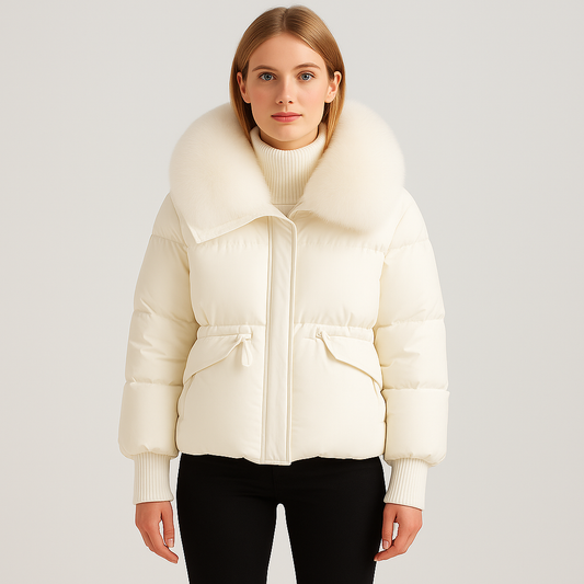 Murphy Mode | Women’s Down Cotton-Padded Fur Collar Winter Jacket