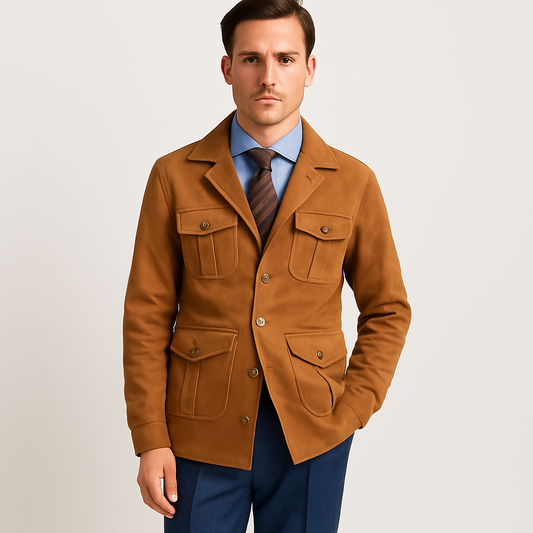 Murphy Mode | Japanese-Style Retro Slim Jacket for Men