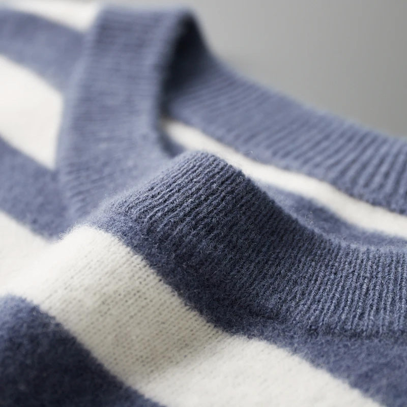 Murphy Mode | Men’s Woolen Round Neck Pullover
