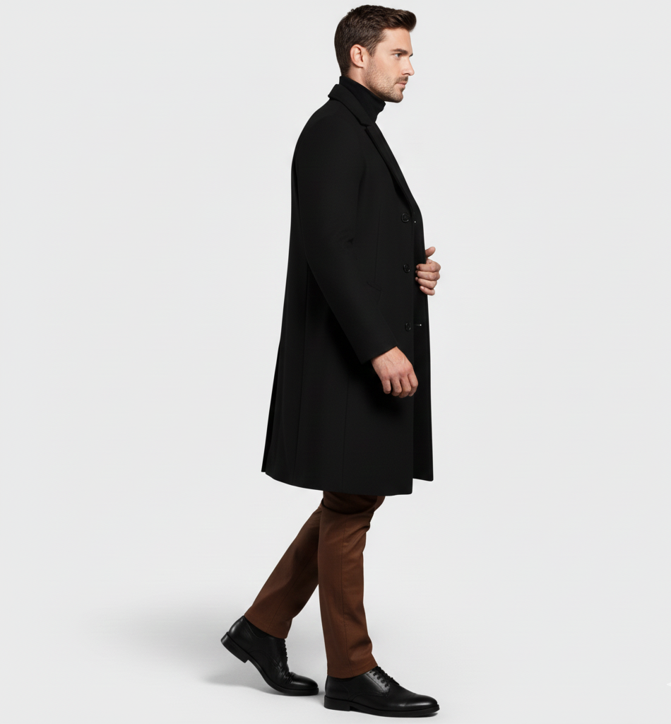 Murphy Mode | Men’s British Style Woolen Trench Coat