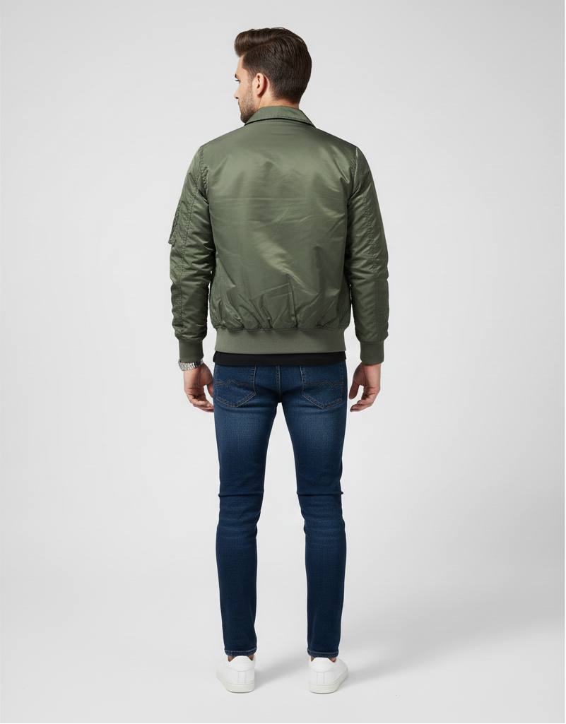Murphy Mode | Men’s Pilot Style Bomber Jacket