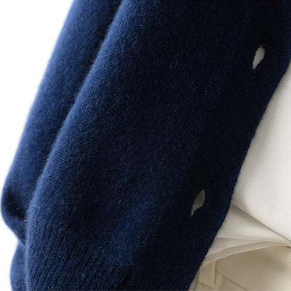 Murphy Mode | Women’s Stand Collar Knit Cardigan