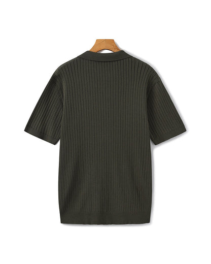 Murphy Mode | Men’s Premium Ribbed Polo Shirt