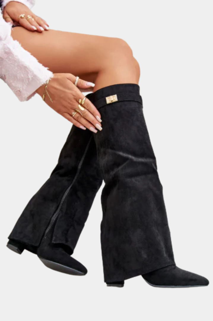 Murphy Mode | Women’s Buckle Knee High Boots