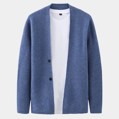 Murphy Mode | Men’s Casual Wool Sweater Double Button Cardigan Coat