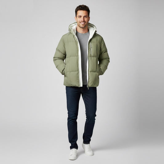 Murphy Mode | Men’s Hooded Puffer Jacket