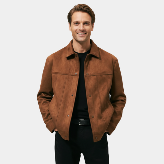 Murphy Mode | Men’s Short Suede Jacket
