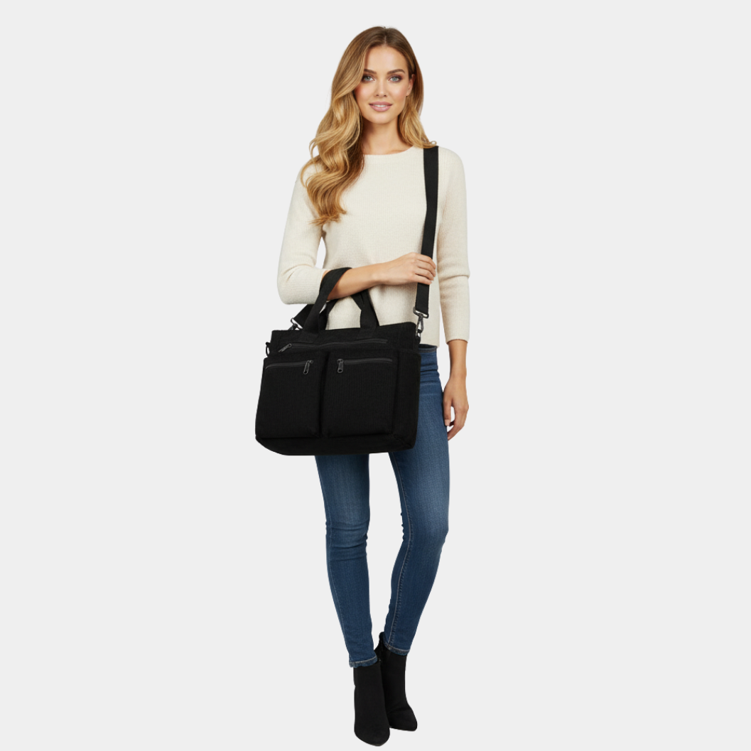 Murphy Mode | Casual Corduroy Shoulder Bag for Women