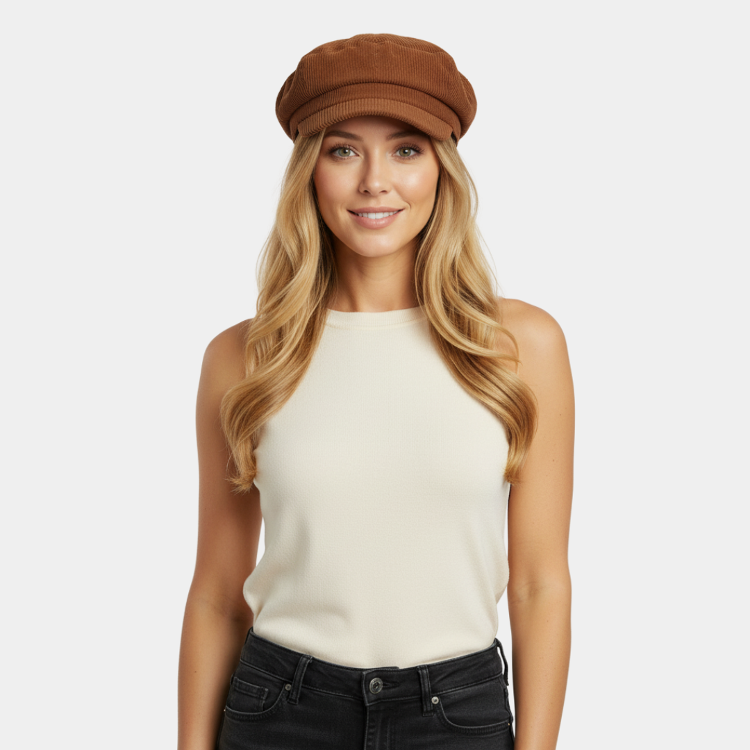 Murphy Mode | Cotton Octagonal Cap for Women