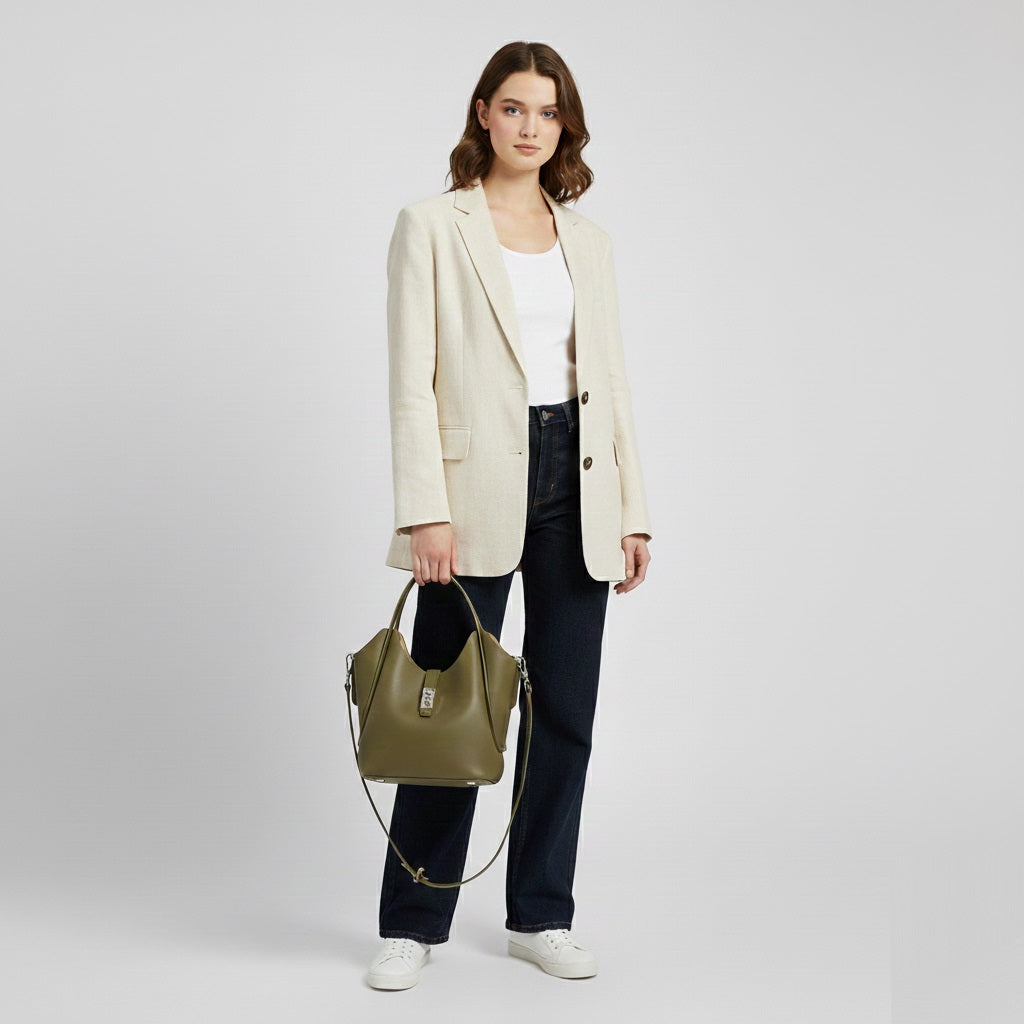 Murphy Mode Studio | Leather Shoulder Bag Women