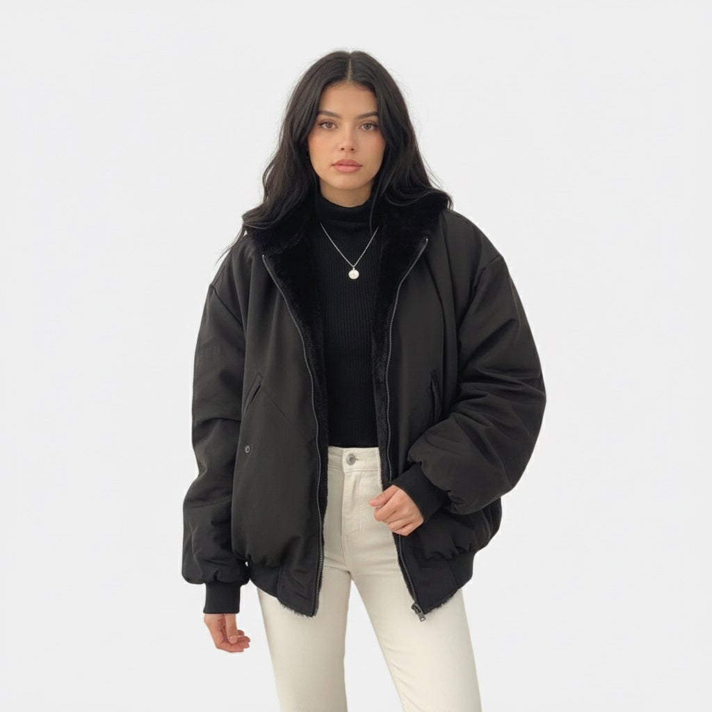 Murphy Mode | Loose Fleece Jacket Women