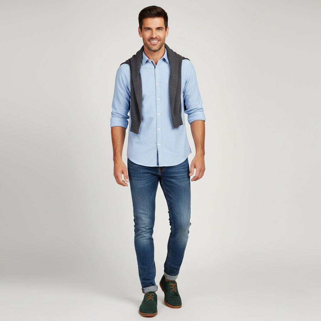 Murphy Mode | Men’s Casual Suede Lace-Up Shoes