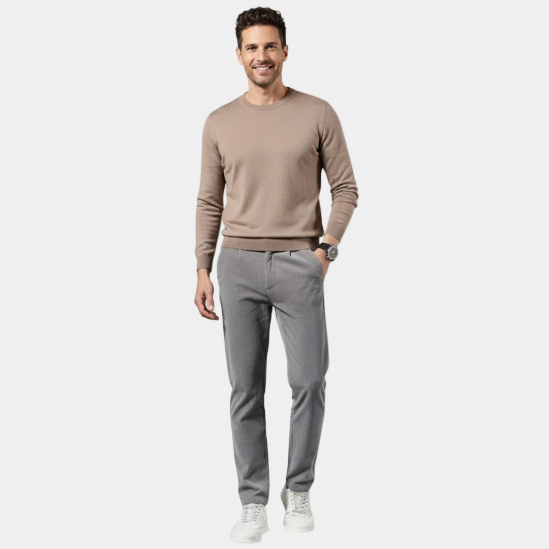 Murphy Mode | Men’s Corduroy Straight Slim Fit Pants