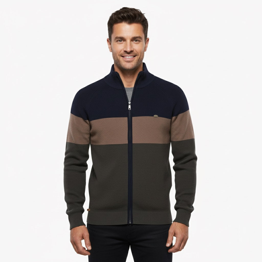 Murphy Mode | Men’s Cotton Zipper Sweater