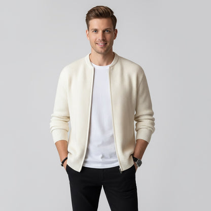 Murphy Mode | Men’s Knitted Zipper Cardigan
