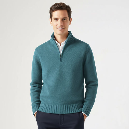 Murphy Mode | Men’s Knitted Zipper Sweater