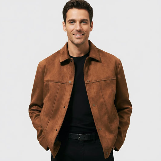 Murphy Mode | Men’s Short Suede Jacket