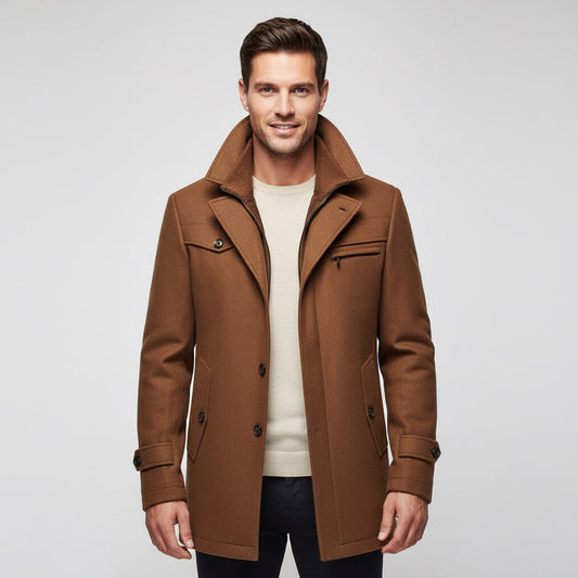 Murphy Mode | Men’s Wool Blend Business Casual Coat
