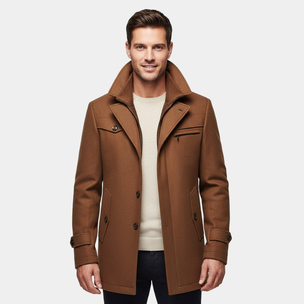 Murphy Mode | Men’s Wool Blend Business Casual Coat