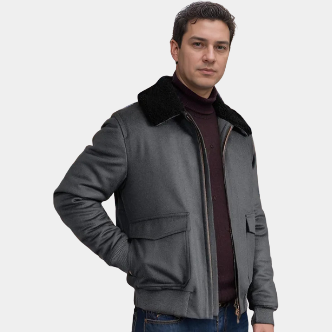 Murphy Mode | Men’s Woolen Collar Jacket