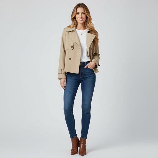 Murphy Mode | Women’s Short Trench Coat