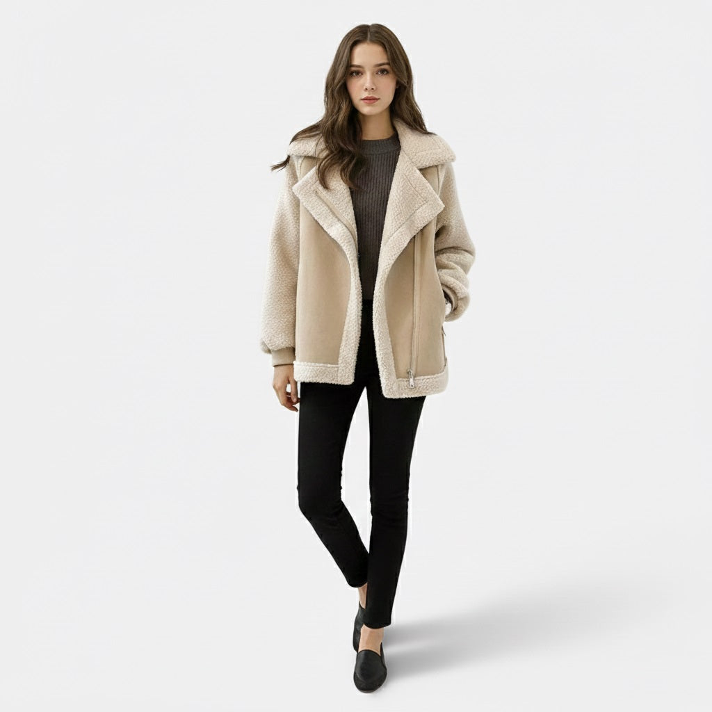 Murphy Mode | Suede Teddy Jacket women