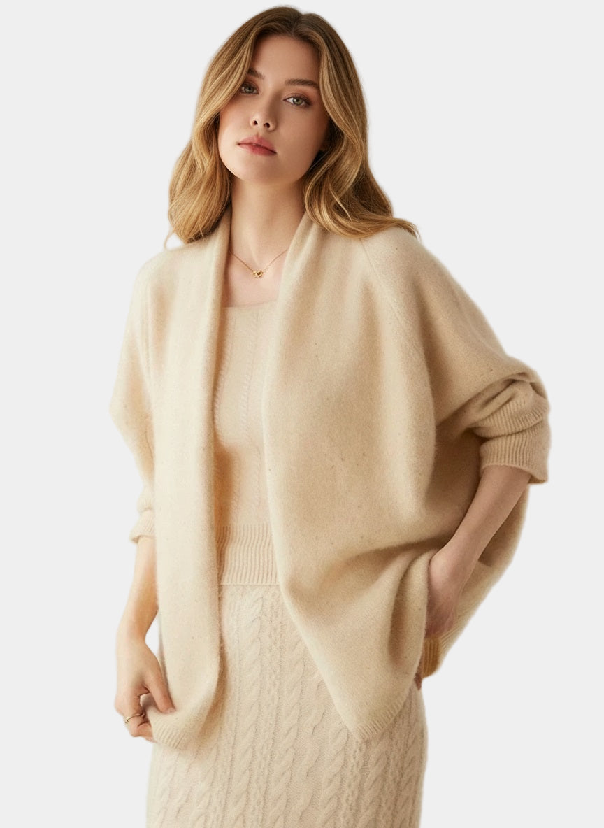 Murphy Mode Studio | Cashmere Cardigan Women 100% Shawl Collar