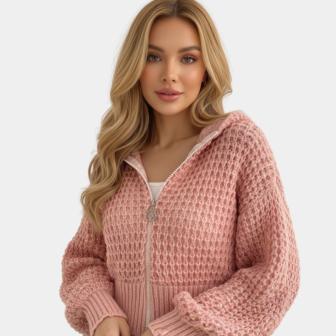 Murphy Mode | Women’s Hooded Cropped Sweater